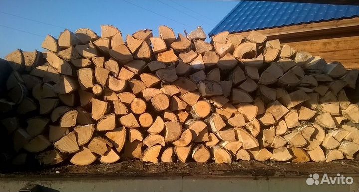 Сухие березовые дрова