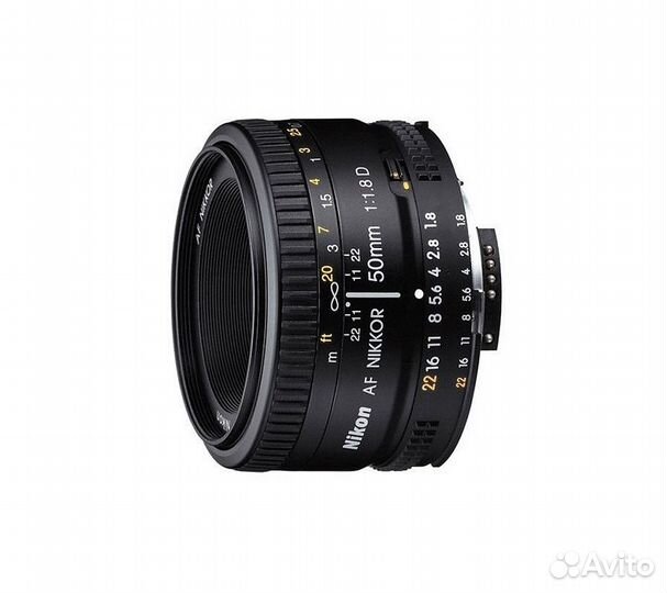 Объектив Nikon 50mm f/1.8D AF Nikkor