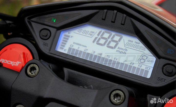 Мотоцикл rockot hound offroad 250 (красный)