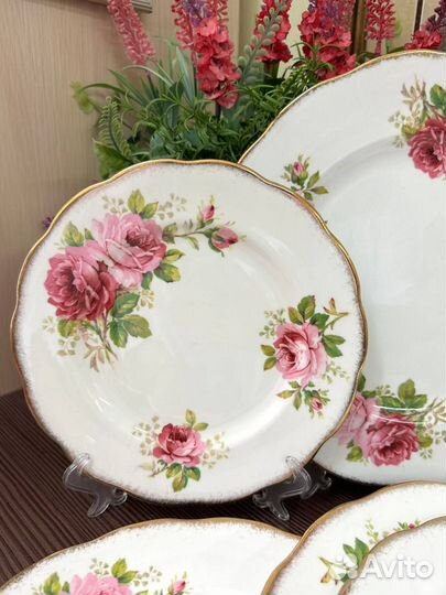 Тарелки Royal Albert серия American Beauty