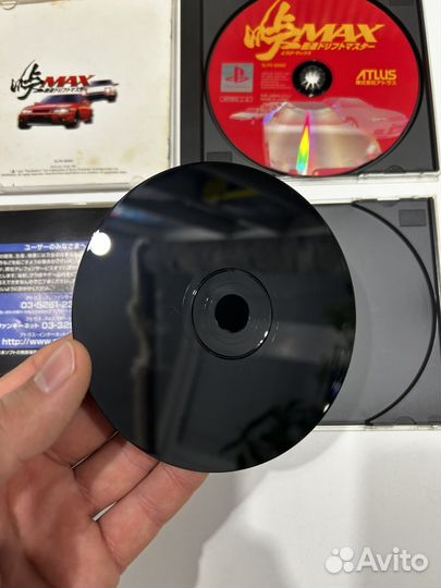 Touge Max 1,2 части Ps1 комплект, лицензия