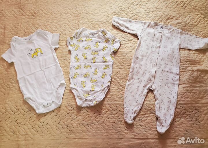 Пакет вещей на малышку до года
