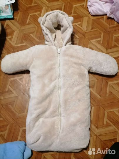 Конверт тёплый 56 размер