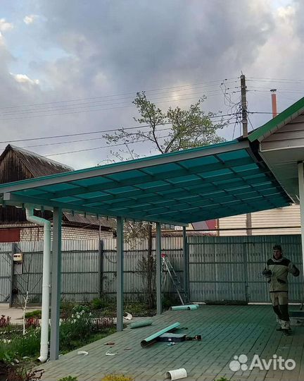 Навесы под ключ