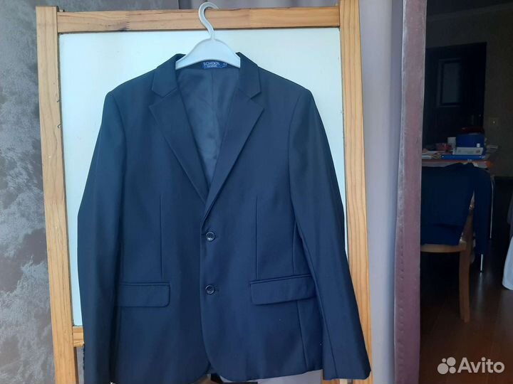 Пиджак школьный для мальчика 152