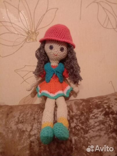 Вязаная кукла