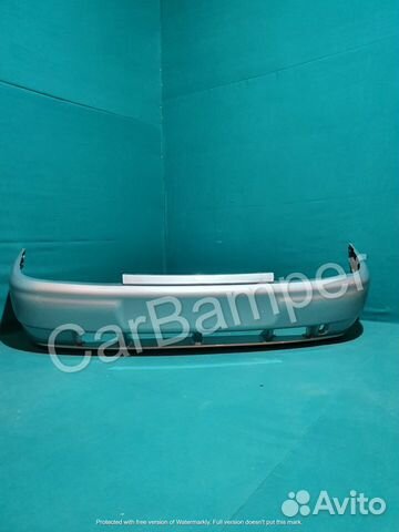 Бампер передний ваз 2112 211 2110 Серебристый 690