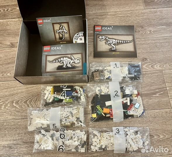 Lego Ideas 21320 Кости динозавров оригинал