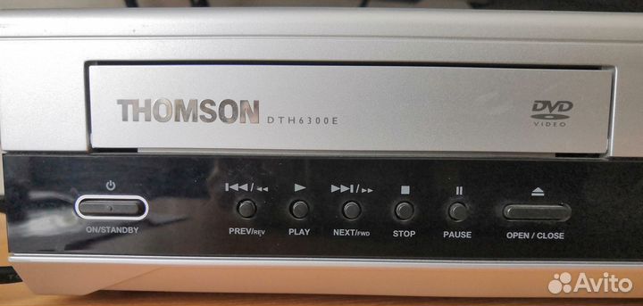 DVD- плеер /VHS-рекордер thomson DTH6300E