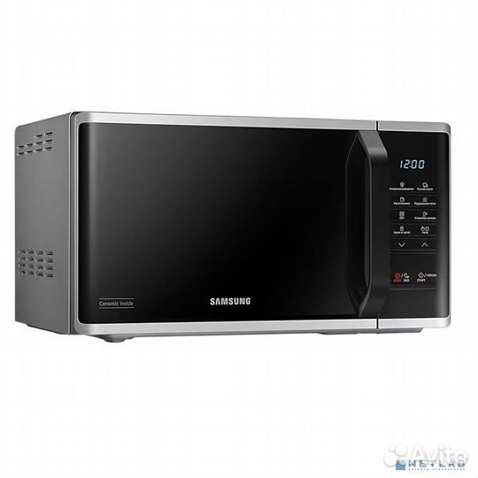 Samsung MS23K3513AS/BW Микроволновая печь, 23л, 80