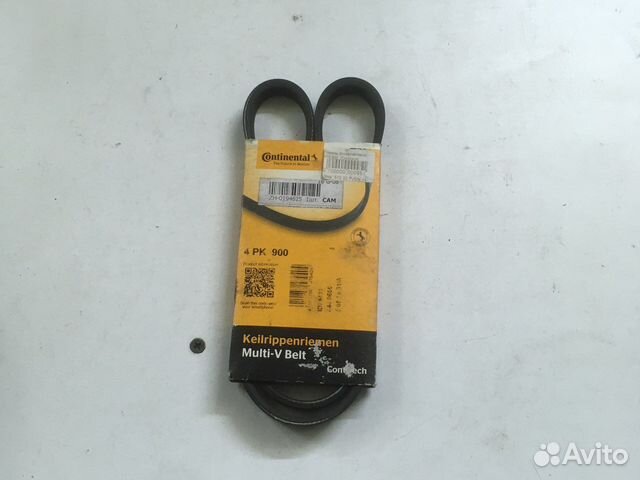 Ремень поликлиновой, 4PK900, Contitech, 4PK900