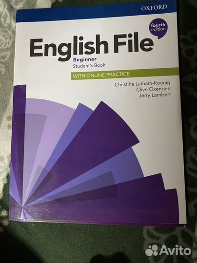 English file beginer тетрадь и учебник