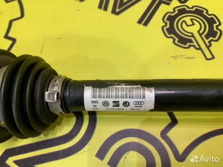 Привод задний левый Volkswagen Tiguan 5N1 2010