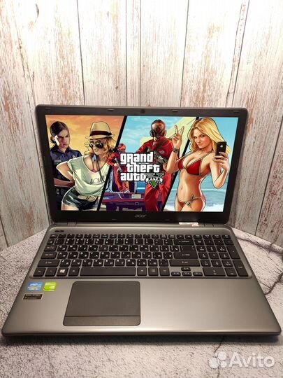 Игровой ноутбук Nvidia 820M/SSD/HDD/8 RAM/15.6