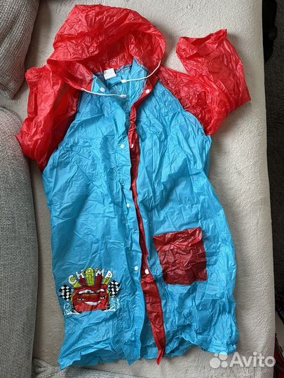 Плащ дождевик детский 116-134