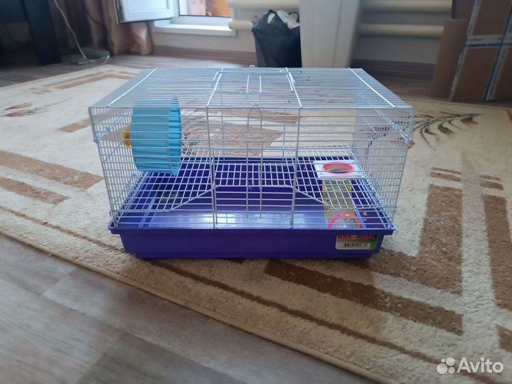 Клетка и набор для хомяка