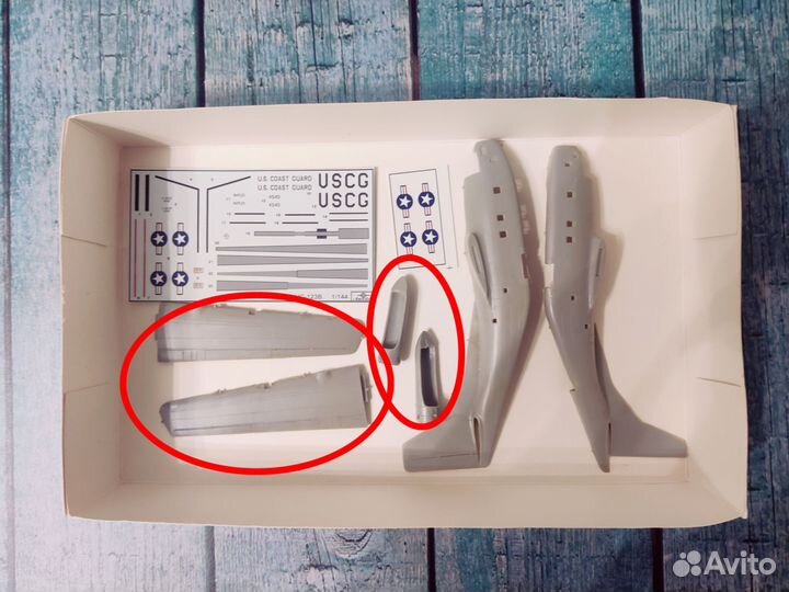 Сборная модель HC-123B Provider 1/144 amodel