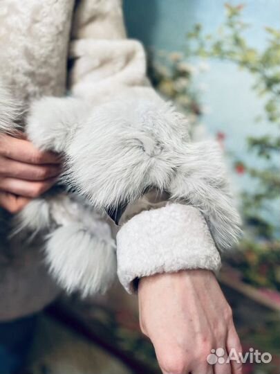 Полушубок мутоновый