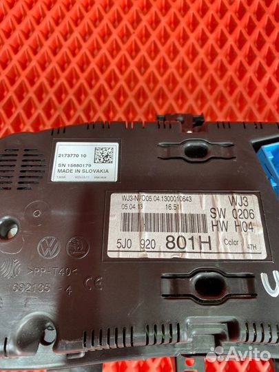 Щиток приборов Skoda Fabia 5J2 cgpa 2013