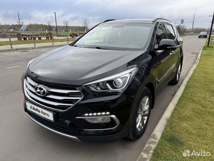 Hyundai Santa Fe 2.4 AT, 2017, 70 500 км