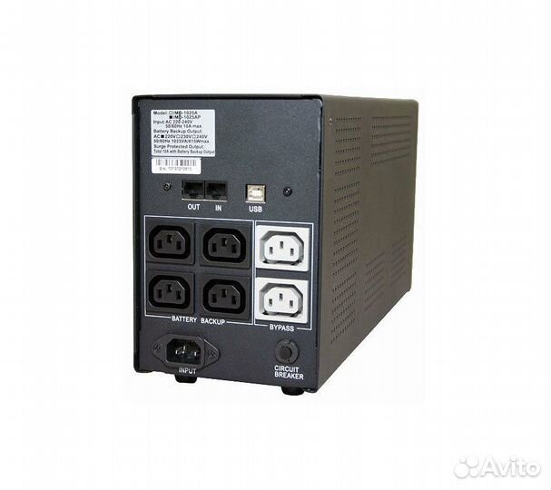 Ибп Powercom Back-UPS imperia 1025VA IMD-1025AP