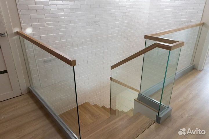 Перила из стекла