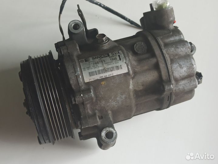 Компрессор кондиционера volkswagen polo