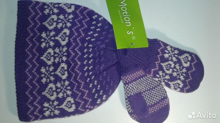 Шапка+рукавички