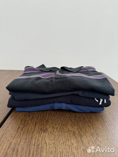 Мужские поло пакетом б/у размер M, 4 штуки