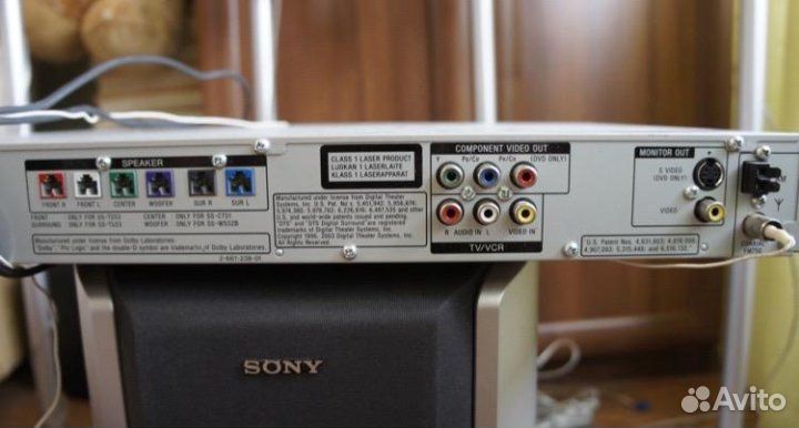 Домашний кинотеатр sony DAV-DZ620K