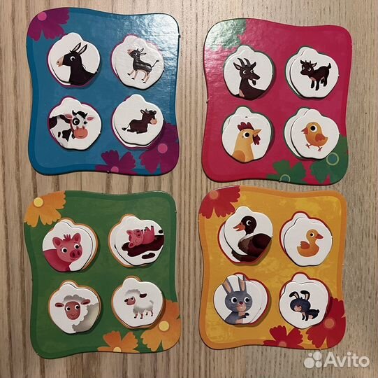 Развивающая настольная игра суперферма