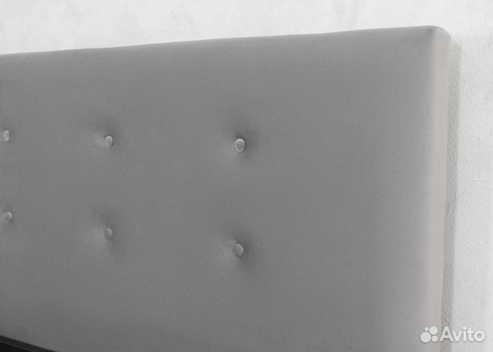 Кровать двуспальная 160х200 Роза велюр