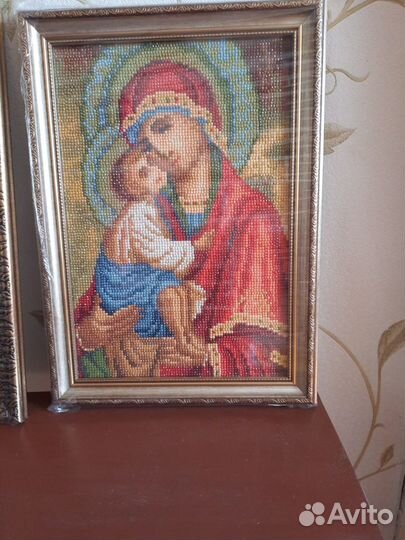 Иконы вышитые бисером