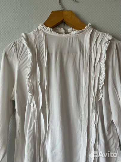 Блузка белая
