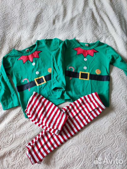 Костюм детский новогодний для двойни
