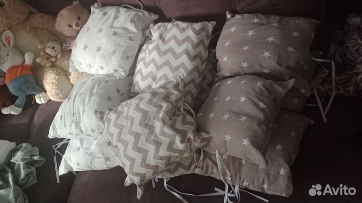 Бортики в кроватку