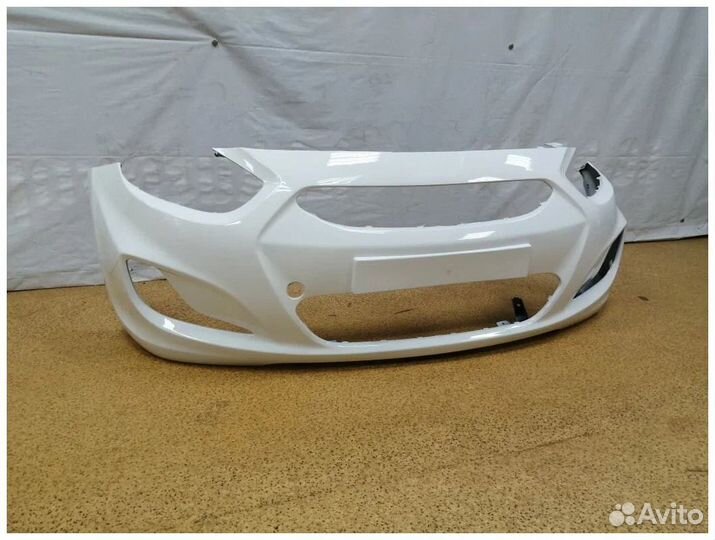 Бампер передний на Hyundai Solaris 2010-2014