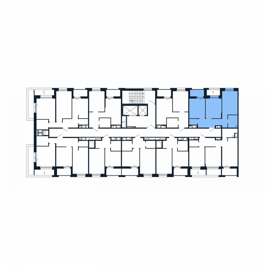 2-к. квартира, 50,8 м², 11/12 эт.