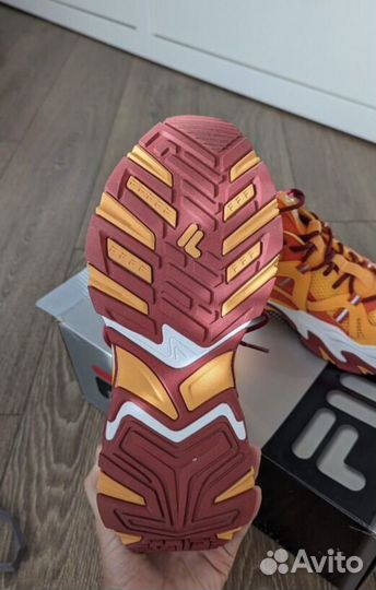 Кроссовки fila trace low оранжевый 38,5