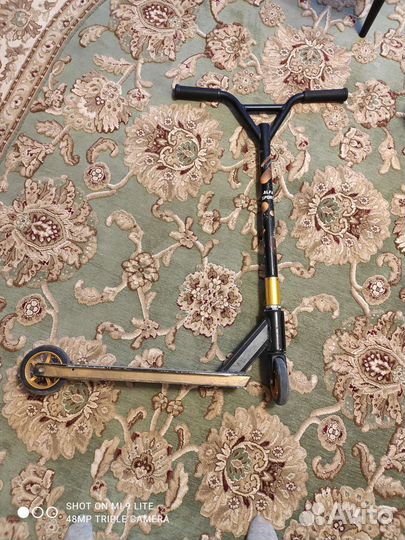 Трюкавой самокат alfa sport