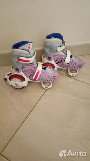 Детские раздвижные ролики 29 32