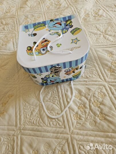 Набор детской посуды машинки