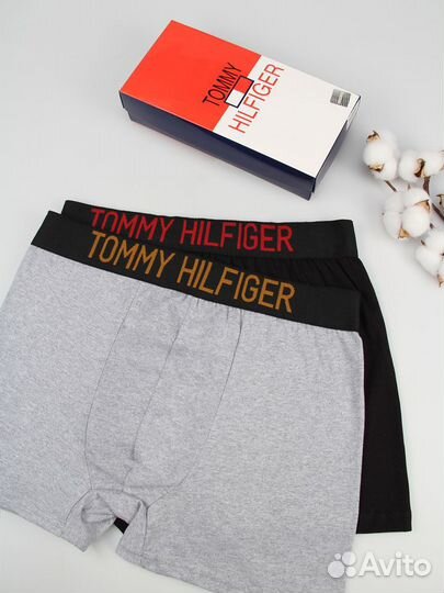 Трусы мужские боксеры tommy hilfiger 5шт