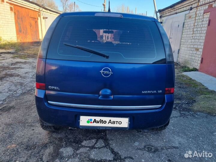 Opel Meriva 1.6 МТ, 2009, 195 000 км