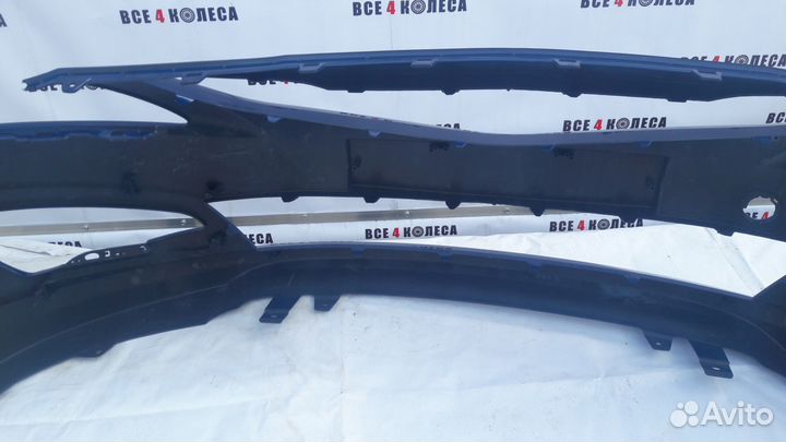 Новый Бампер Hyundai Solaris цвет Синий ZD6