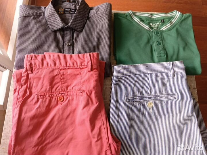 Пакет фирменной мужской одежды 48-50 и обуви