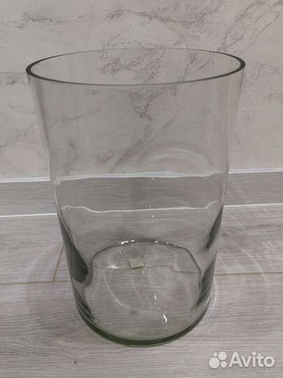 Ваза для цветов стеклянная