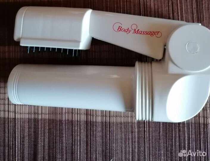 Массажёр для тела с 4 насадками, рабочий