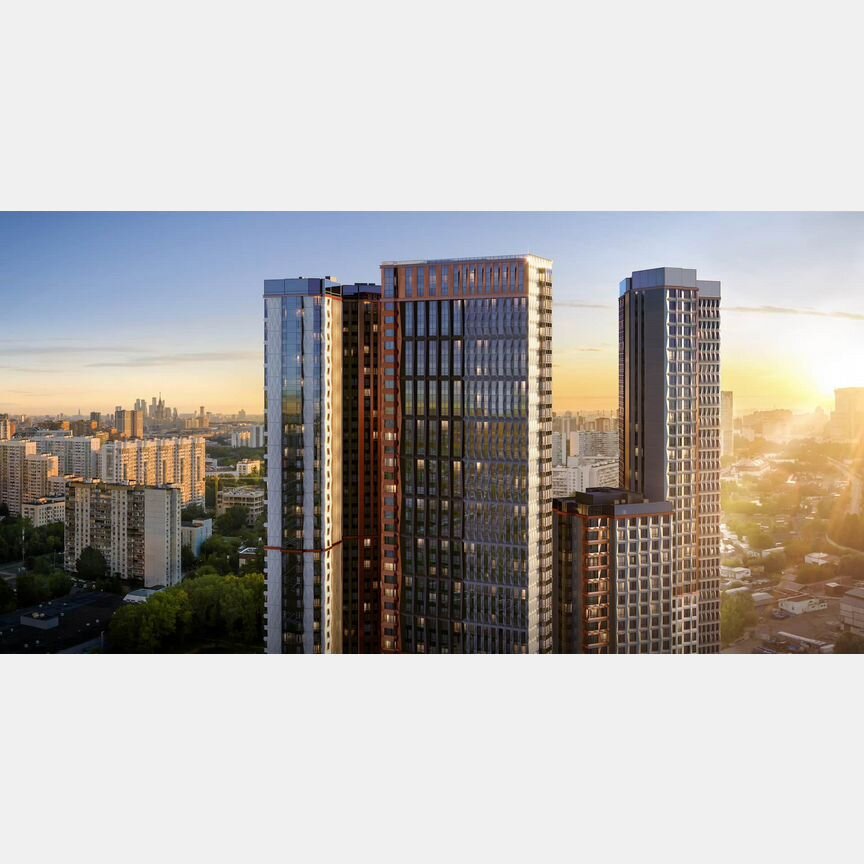 2-к. квартира, 87,6 м², 13/50 эт.