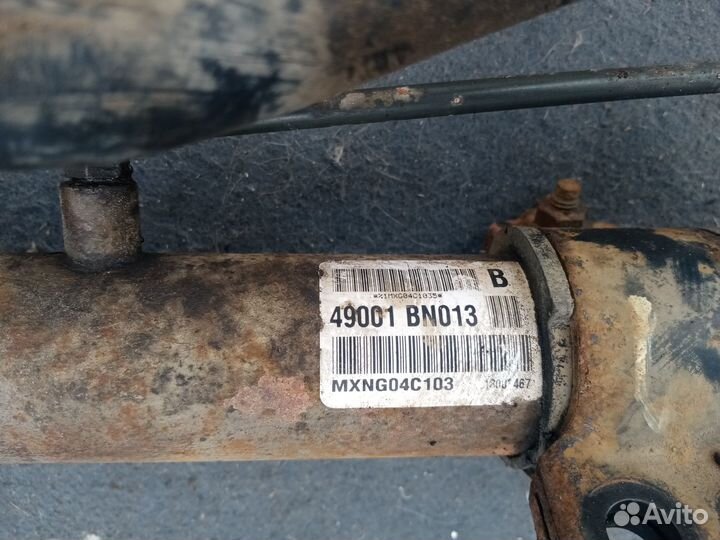 Рейка рулевая на Ниссан Алмера N16 2005г